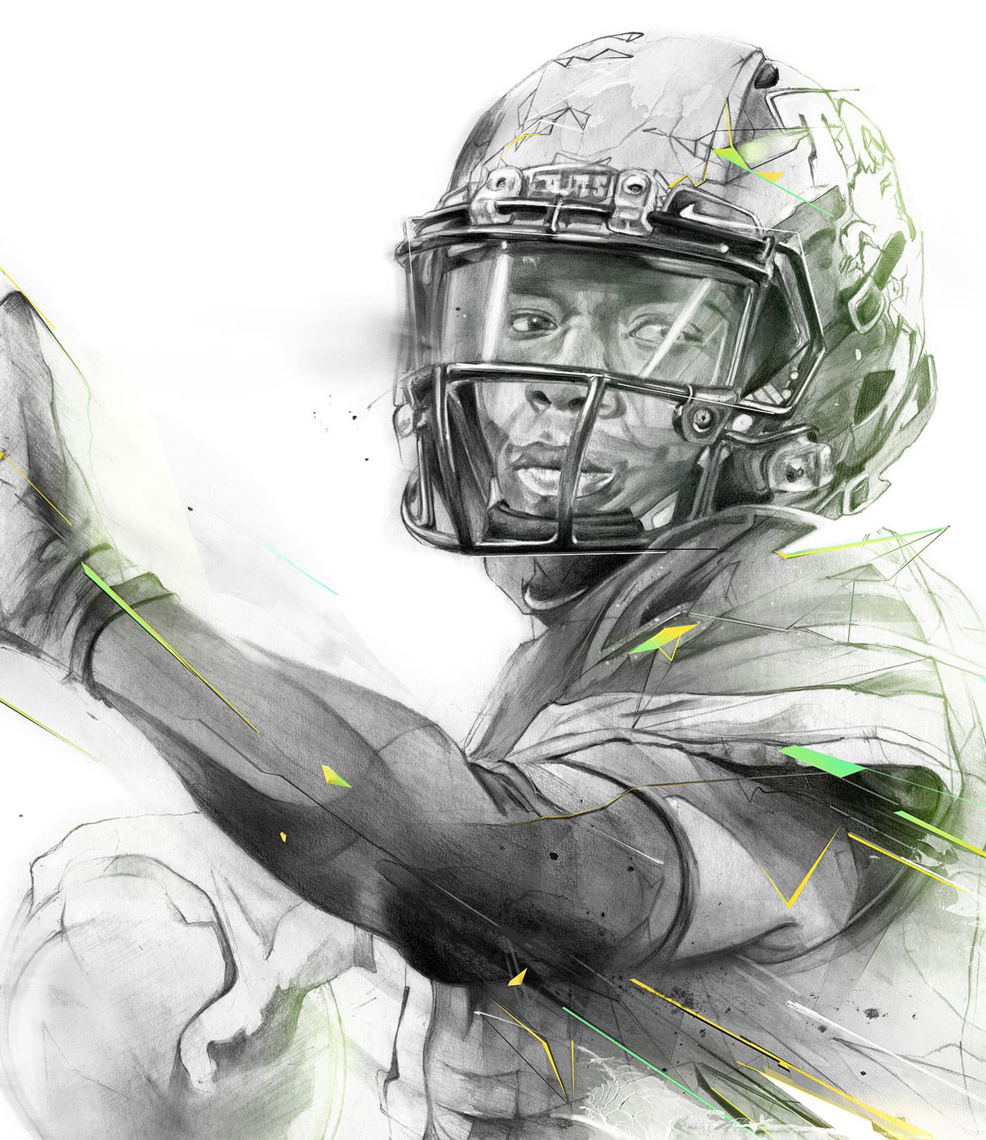 Trevone Boykin ESPN College Football illustration