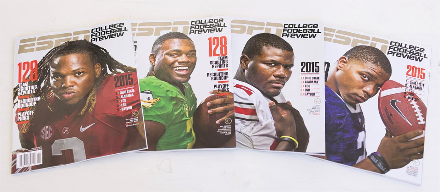 Regional ESPN College Football Preview covers