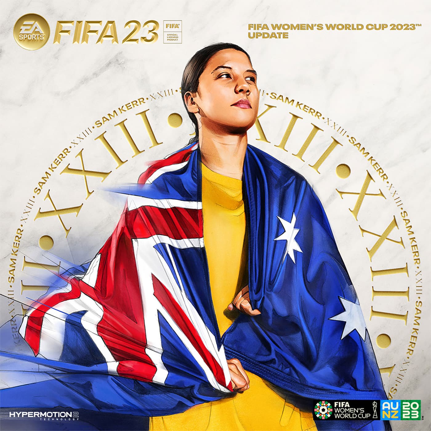 FIFA 23 Women’s World Cup update cover illustration